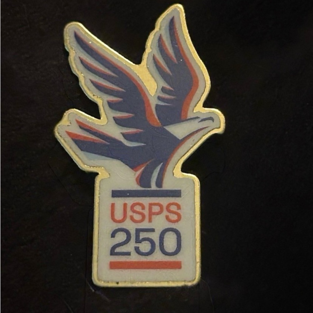 250th Anniversary Eagle Sculpture - Red, Blue, Gold
